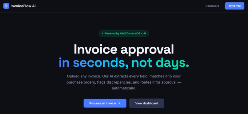 InvoiceFlow AI  – screenshot 3