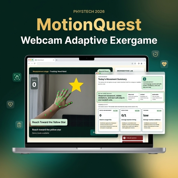 MotionQuest: Adaptive Home Movement Lab – screenshot 1