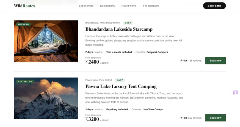 wildroutes – screenshot 3
