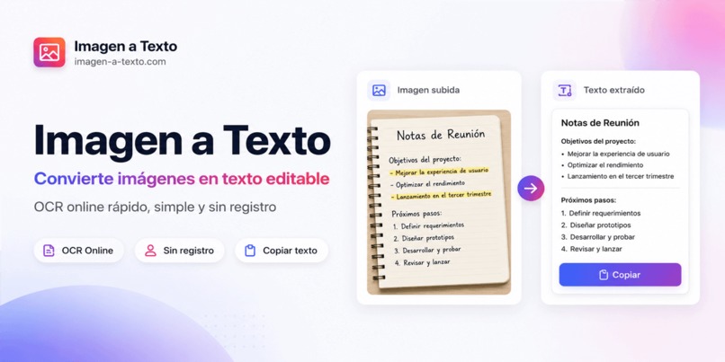 Imagen a Texto – screenshot 1