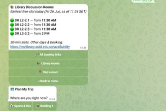 SSG - SUTD Survival Guide