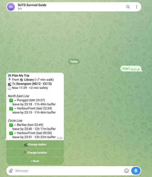SSG - SUTD Survival Guide – screenshot 3
