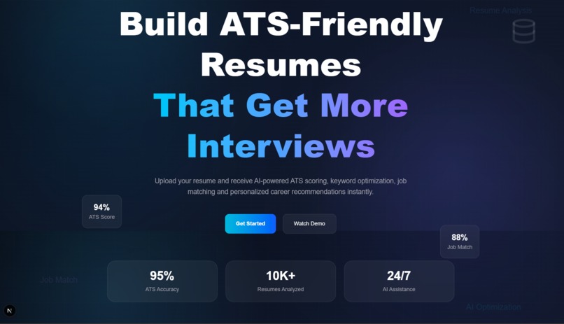 AI-Resume-Analyzer – screenshot 1