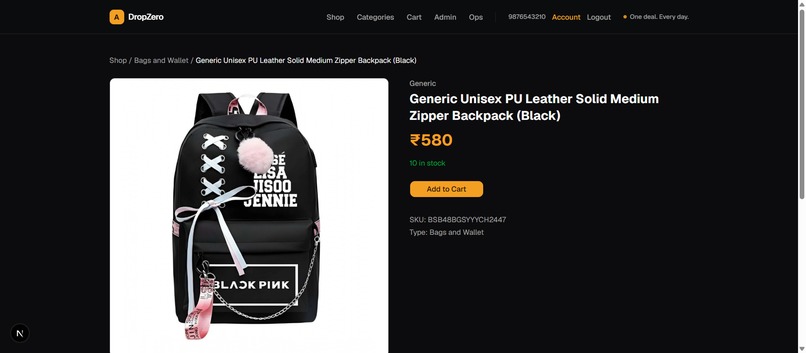 DropZero - Zero-oversell flash sales on Aurora DSQL – screenshot 6