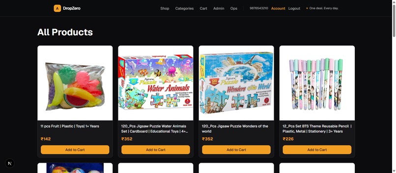 DropZero - Zero-oversell flash sales on Aurora DSQL – screenshot 4