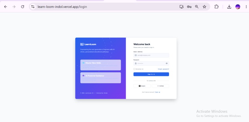 LearnLoom – AI Learning Platform – screenshot 9
