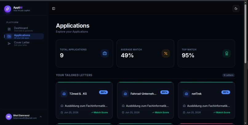 AppliAI – screenshot 3