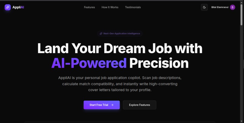 AppliAI – screenshot 1