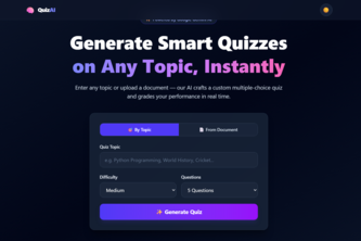 Ai quiz generator