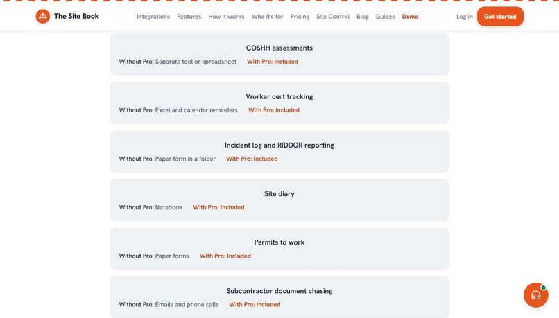 The Site Book Site Ready – screenshot 1