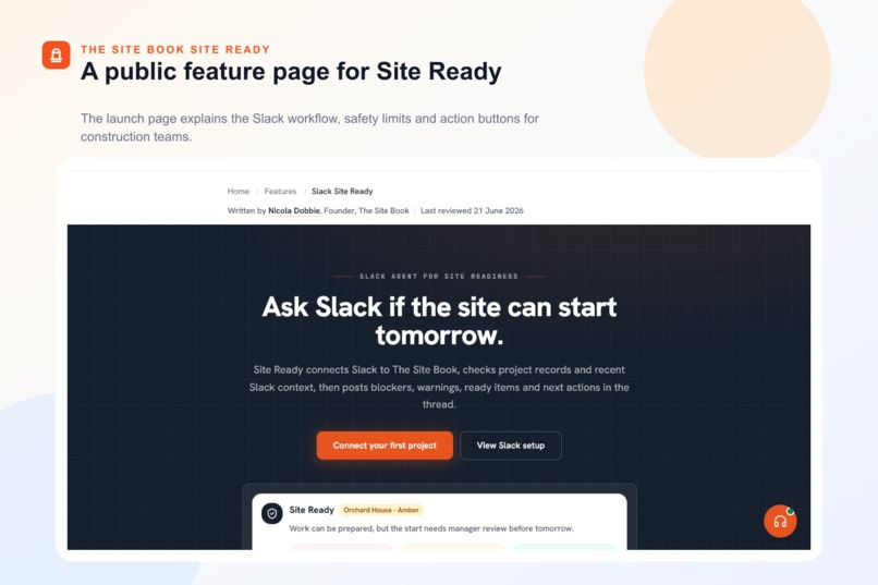 The Site Book Site Ready – screenshot 7
