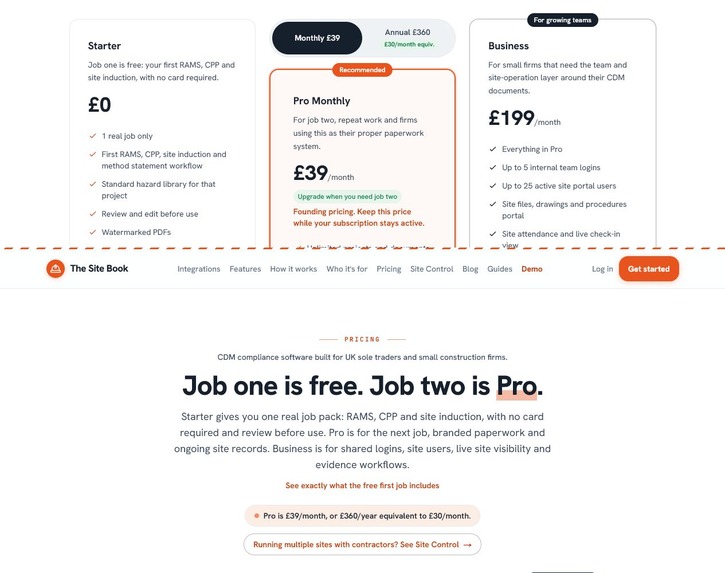 The Site Book Site Ready – screenshot 8