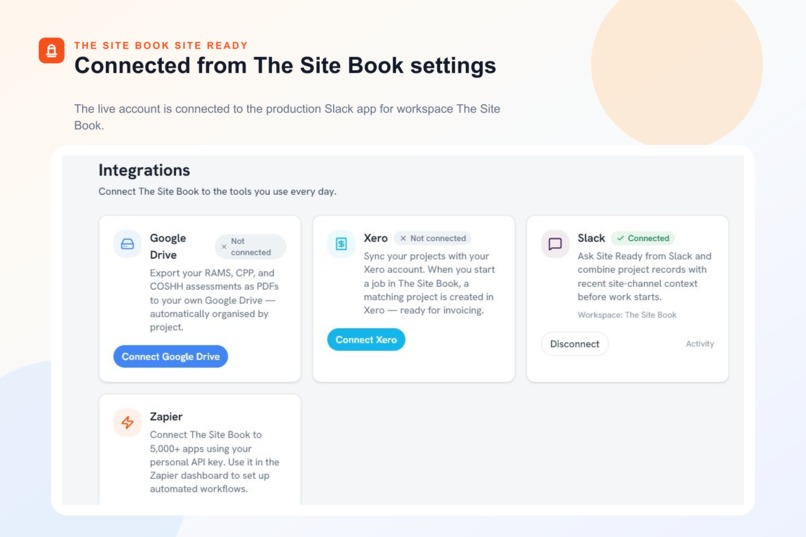 The Site Book Site Ready – screenshot 9