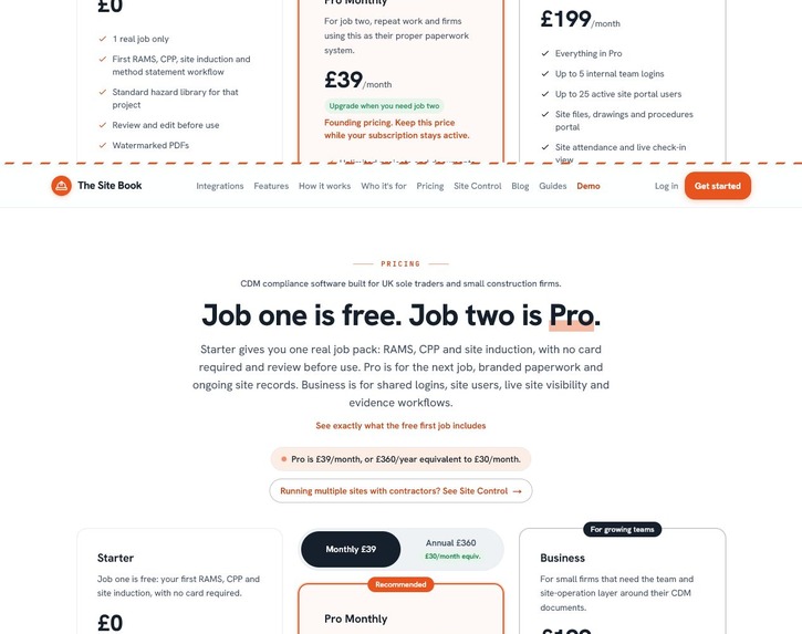 The Site Book Site Ready – screenshot 10