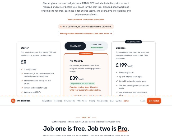 The Site Book Site Ready – screenshot 13