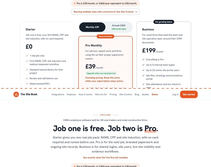 The Site Book Site Ready – screenshot 14