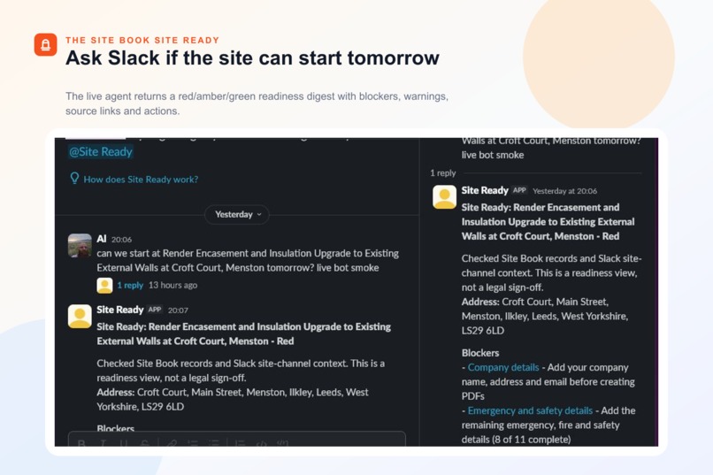 The Site Book Site Ready – screenshot 15