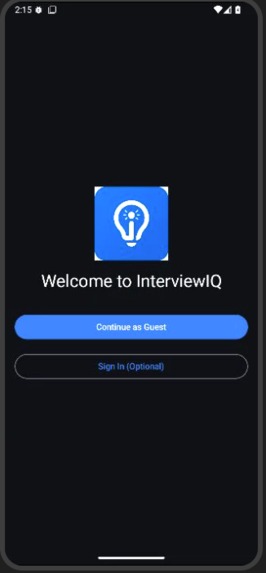 InterviewIQ AI – screenshot 1