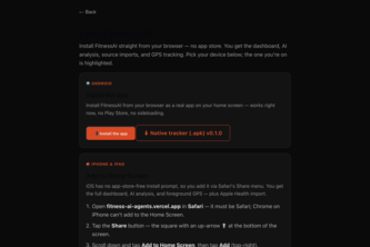 Fitness AI Agents