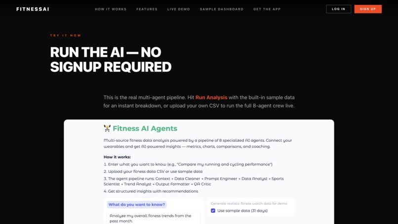 Fitness AI Agents – screenshot 7