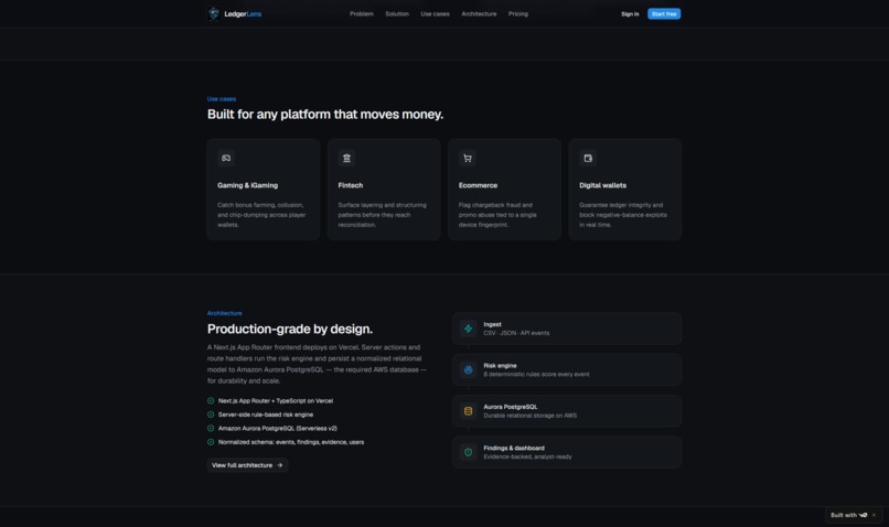 LedgerLens – screenshot 2