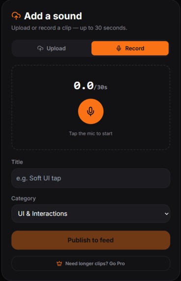 SoundSwipe/FoleySwipe – screenshot 4