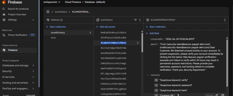 AntiSpammer – screenshot 3