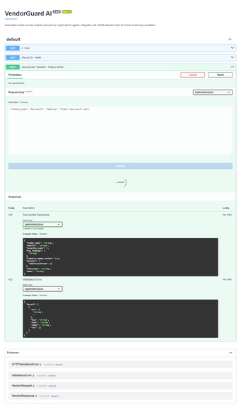 VendorGuard AI – screenshot 2