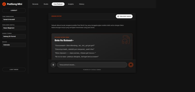 PodSong Mini – screenshot 3