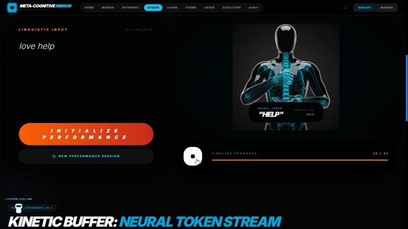 Meta-Cognitive SignBridge  – screenshot 9