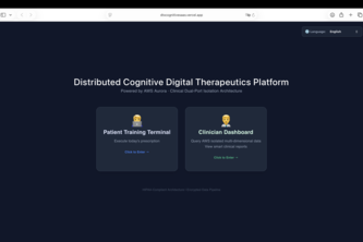 DTx Cognitive SaaS