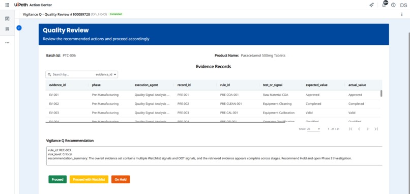 Vigilance 'Q': The Pharma Quality Watchtower – screenshot 4