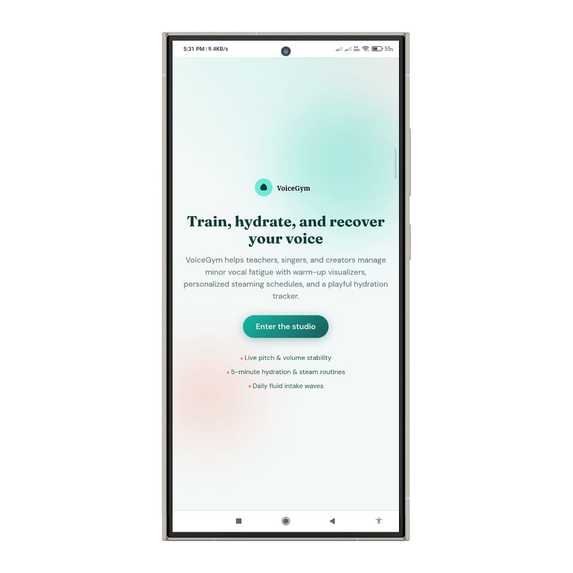VoiceGym - Vocal Recovery Studio  – screenshot 6