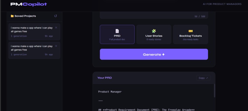 PM-copilot – screenshot 1