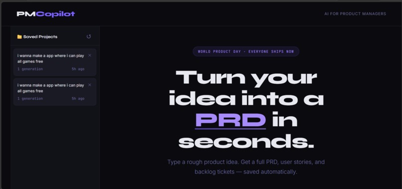 PM-copilot – screenshot 2