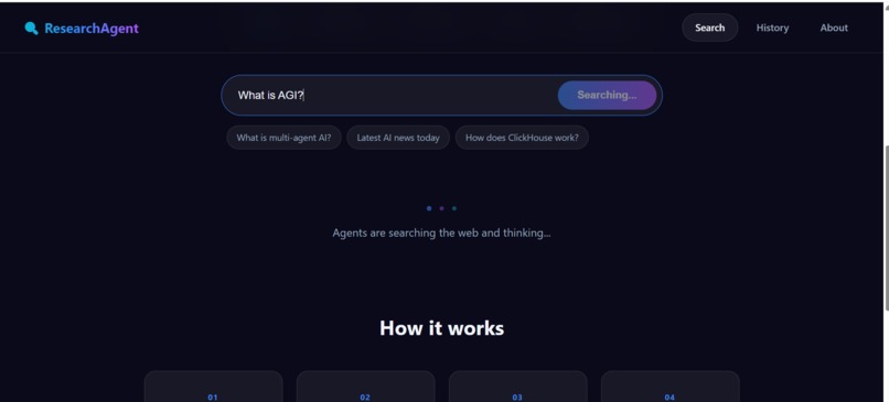 ResearchAgent – screenshot 2