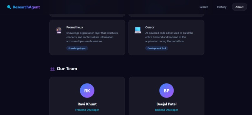 ResearchAgent – screenshot 3