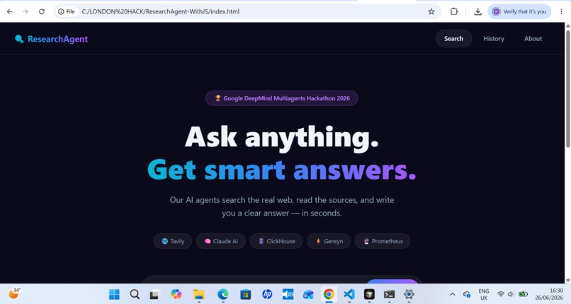 ResearchAgent – screenshot 7