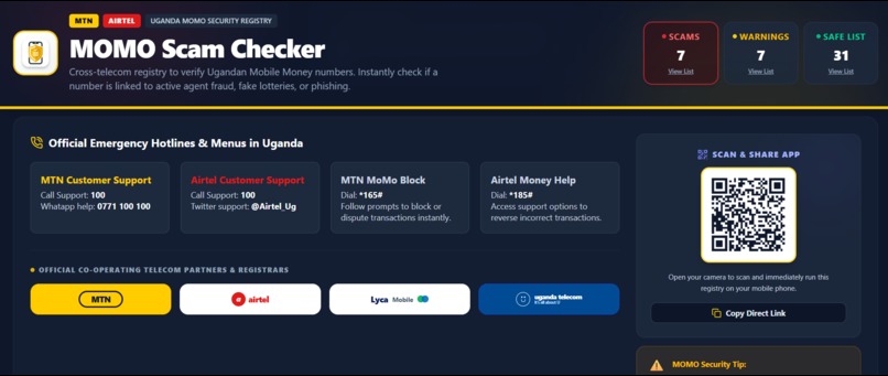 MOBILE MONEY SCAM CHECKER UGANDA – screenshot 3