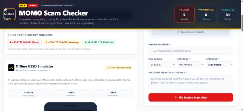 MOBILE MONEY SCAM CHECKER UGANDA – screenshot 7