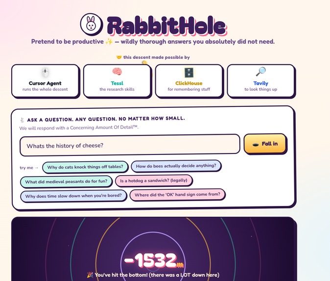 RabbitHole – screenshot 1