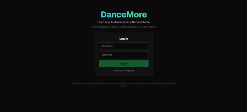 DanceMore – screenshot 1