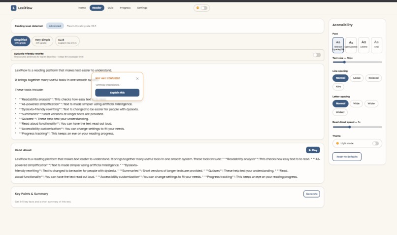 LexiFlow – screenshot 3