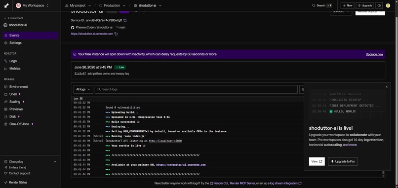 Shoduttor.ai – screenshot 5