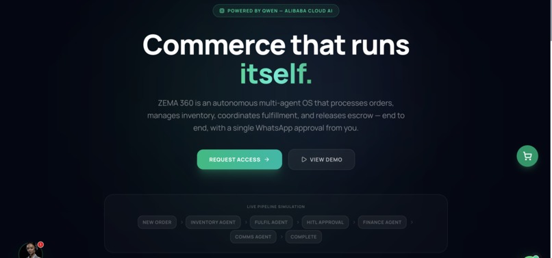 ZEMA 360 - AI Agents That Run an Entire eCommerce Business – screenshot 3