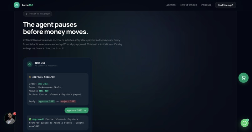 ZEMA 360 - AI Agents That Run an Entire eCommerce Business – screenshot 5