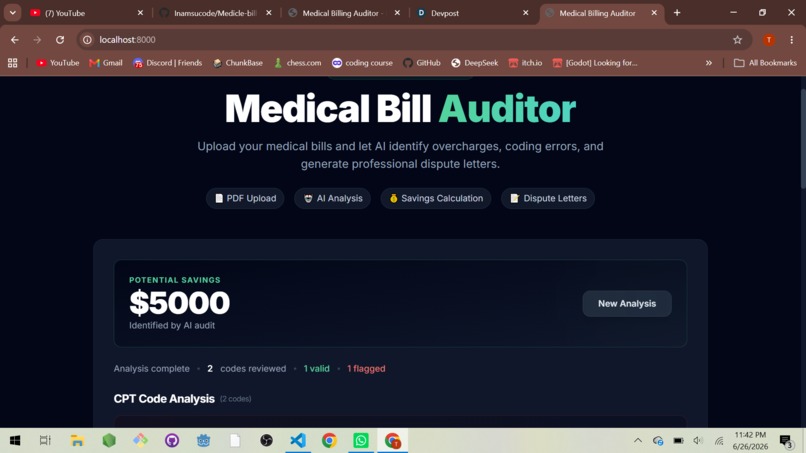 Medical Bill Auditor – screenshot 5