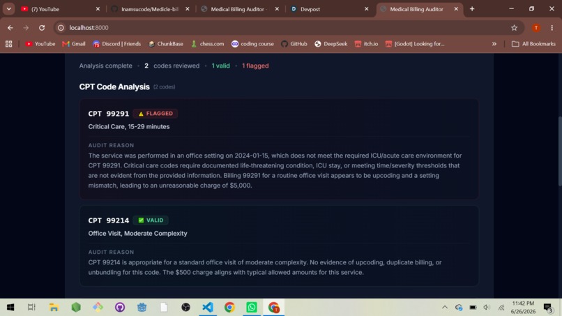 Medical Bill Auditor – screenshot 8