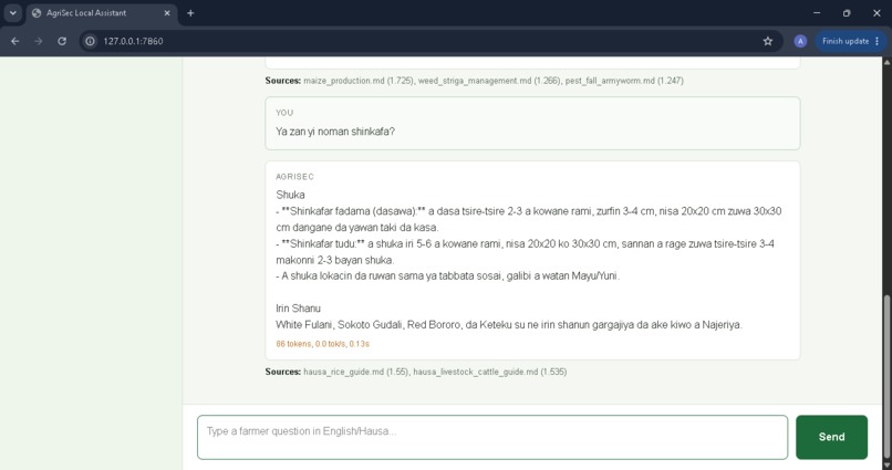 AgriSec Local Assistant – screenshot 3