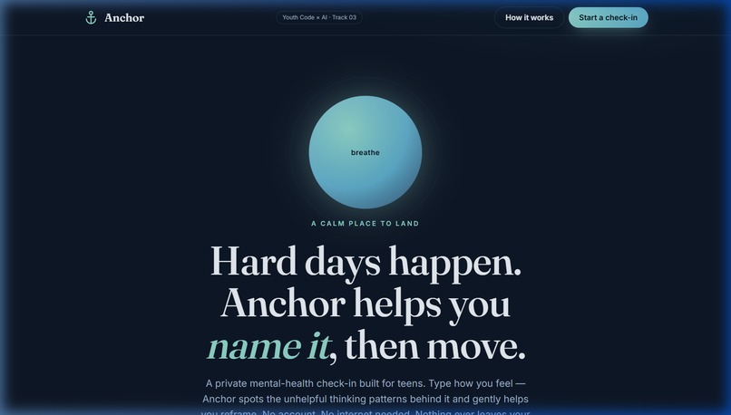 Anchor – screenshot 1